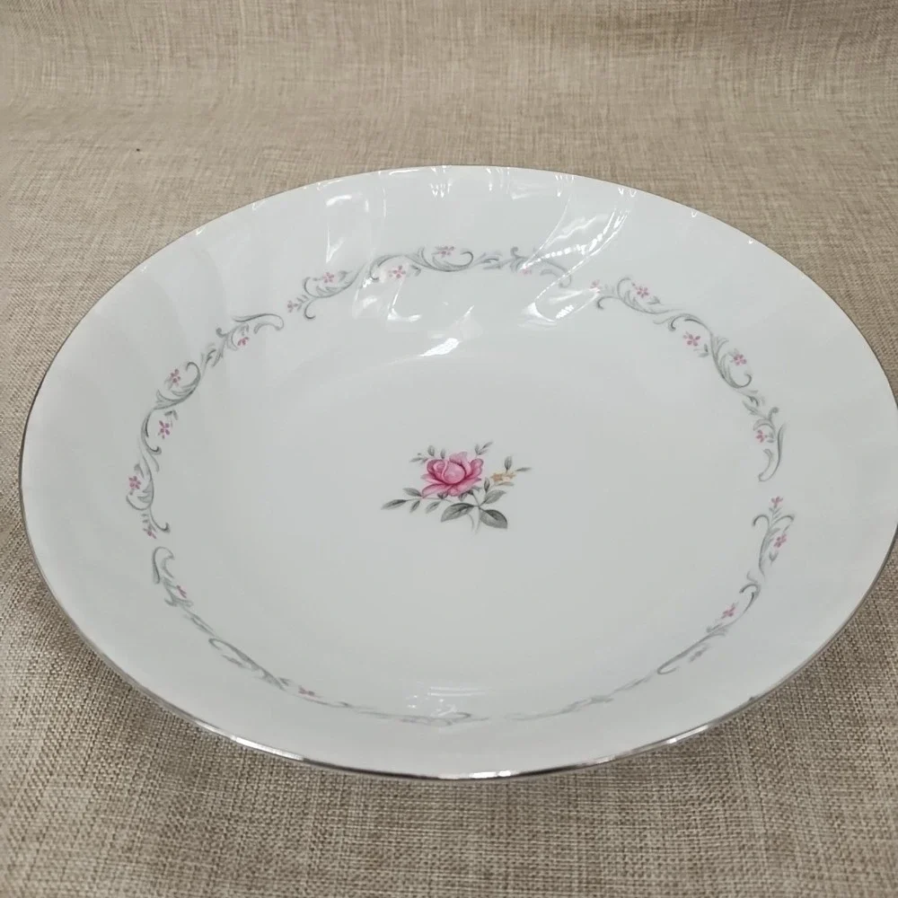 Royal Swirl Fine China Set Of 2 Round Serving Bowl 9